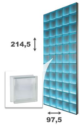 Light My Wall SET DIY BxH: 97,5x214,5 cm - Riva klar