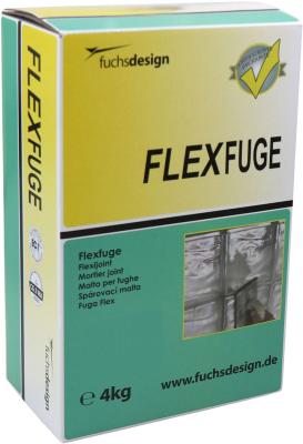 Fuchs FlexFuge Anthrazit- Fugenmörtel für Glassteine