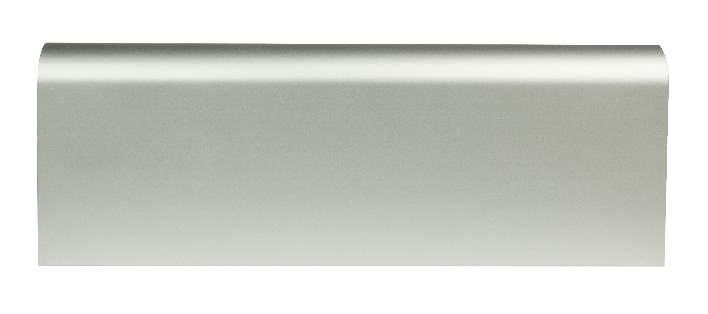 FUCHS Sockelleisten-Kabelkanal 70 mm x 250 cm Länge Aluminium als Fußleiste 